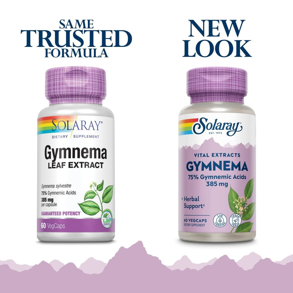 SOLARAY Guaranteed Potency Gymnema Leaf Extract | Veg Cap | 385mg | 60ct 39911 - The Oasis of Health