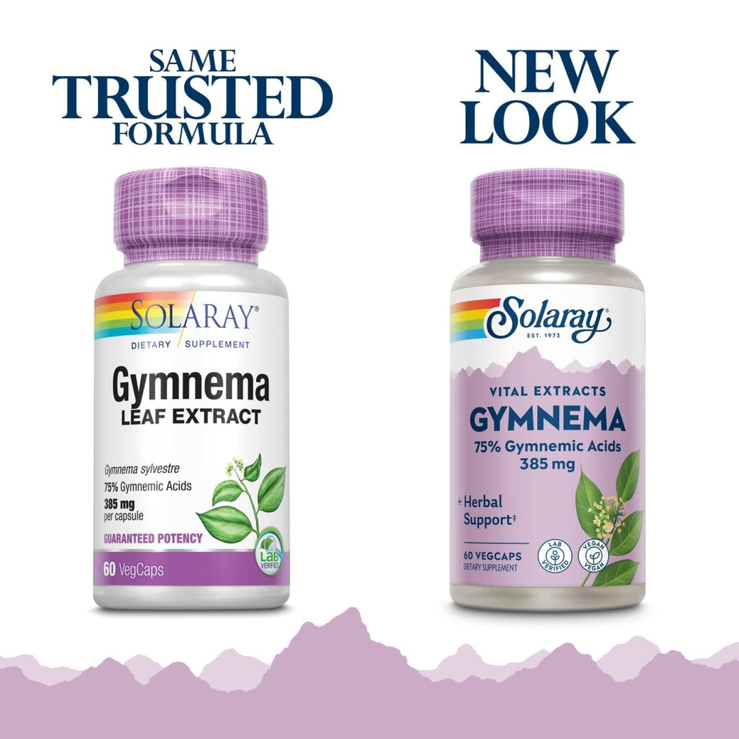 SOLARAY Guaranteed Potency Gymnema Leaf Extract | Veg Cap | 385mg | 60ct 39911 - The Oasis of Health