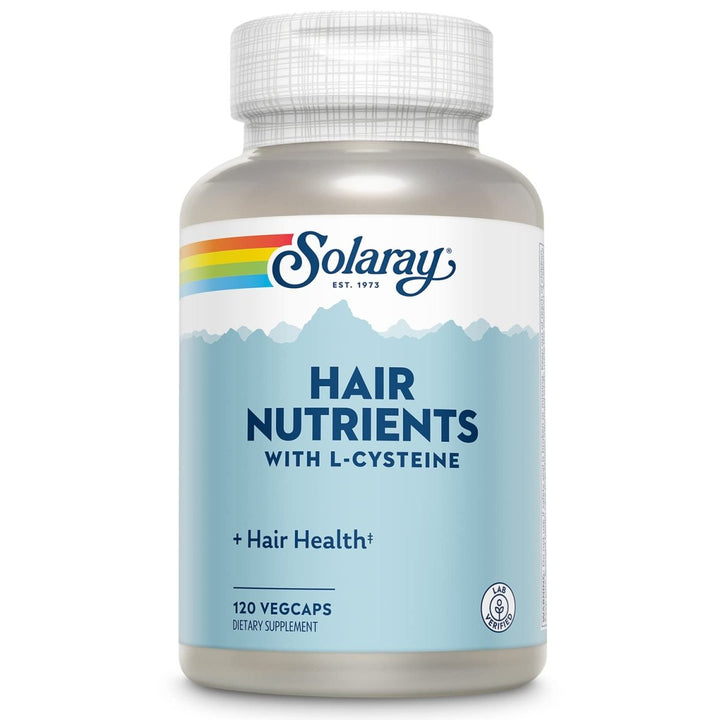 SOLARAY Hair Nutrients Capsules | 120 Count - The Oasis of Health