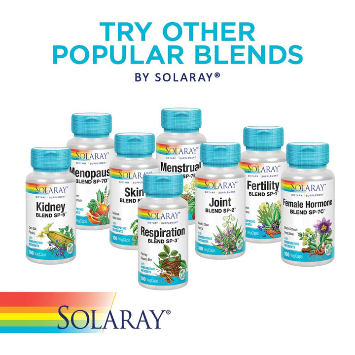 SOLARAY Histamine Blend SP - 33 | Herbal Blend w/Cell Salt Nutrients for Healthy Histamine Response Support | Non - GMO & Vegan | 50 Serv | 100 VegCaps - The Oasis of Health
