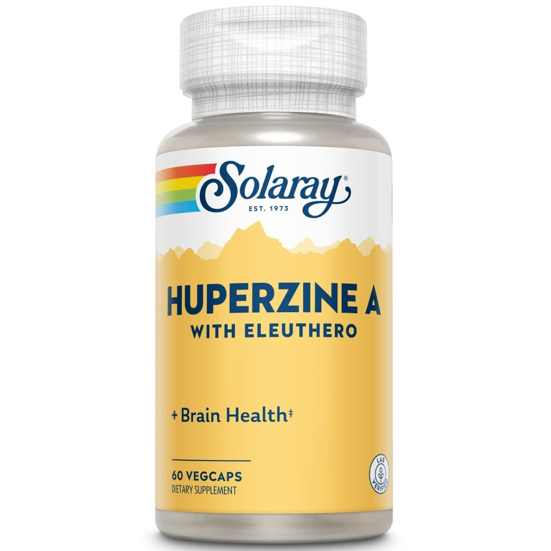 Solaray Huperzine A Capsules - 50mcg, 60 Count - The Oasis of Health