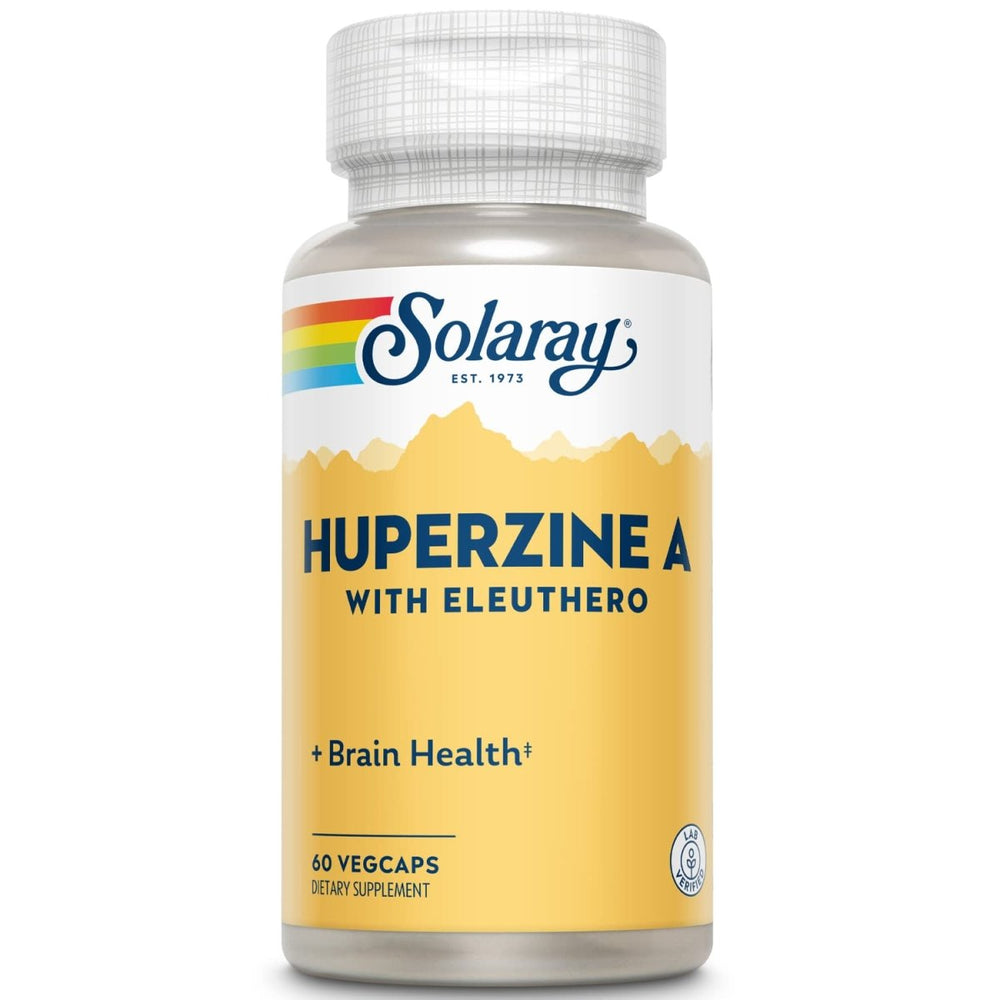 Solaray Huperzine A Capsules - 50mcg, 60 Count - The Oasis of Health