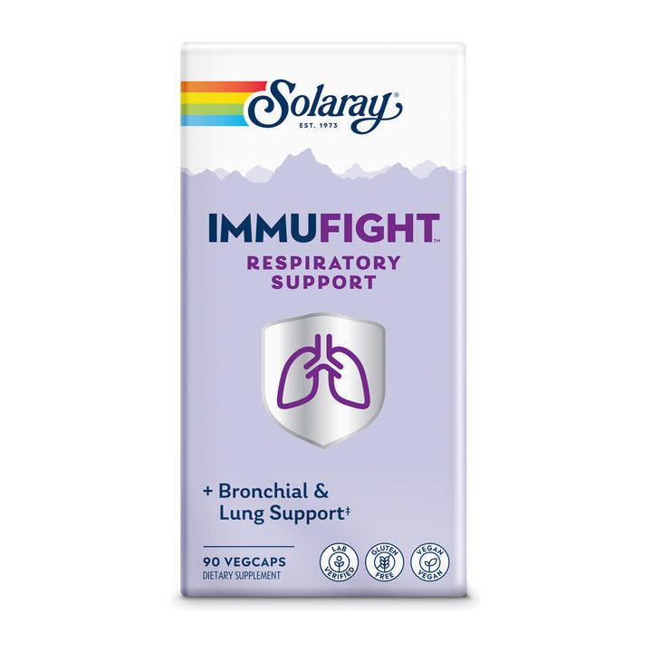Solaray ImmuFight Respiratory Support 90 Vcaps - The Oasis of Health