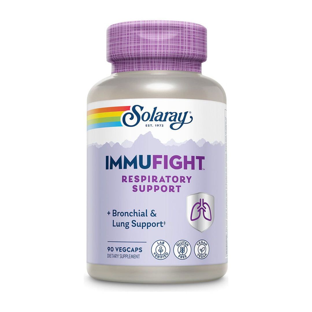 Solaray ImmuFight Respiratory Support 90 Vcaps - The Oasis of Health