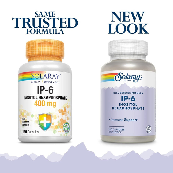 SOLARAY IP - 6 w/Inositol, Capsule (Btl - Plastic) 400mg | 120ct - The Oasis of Health
