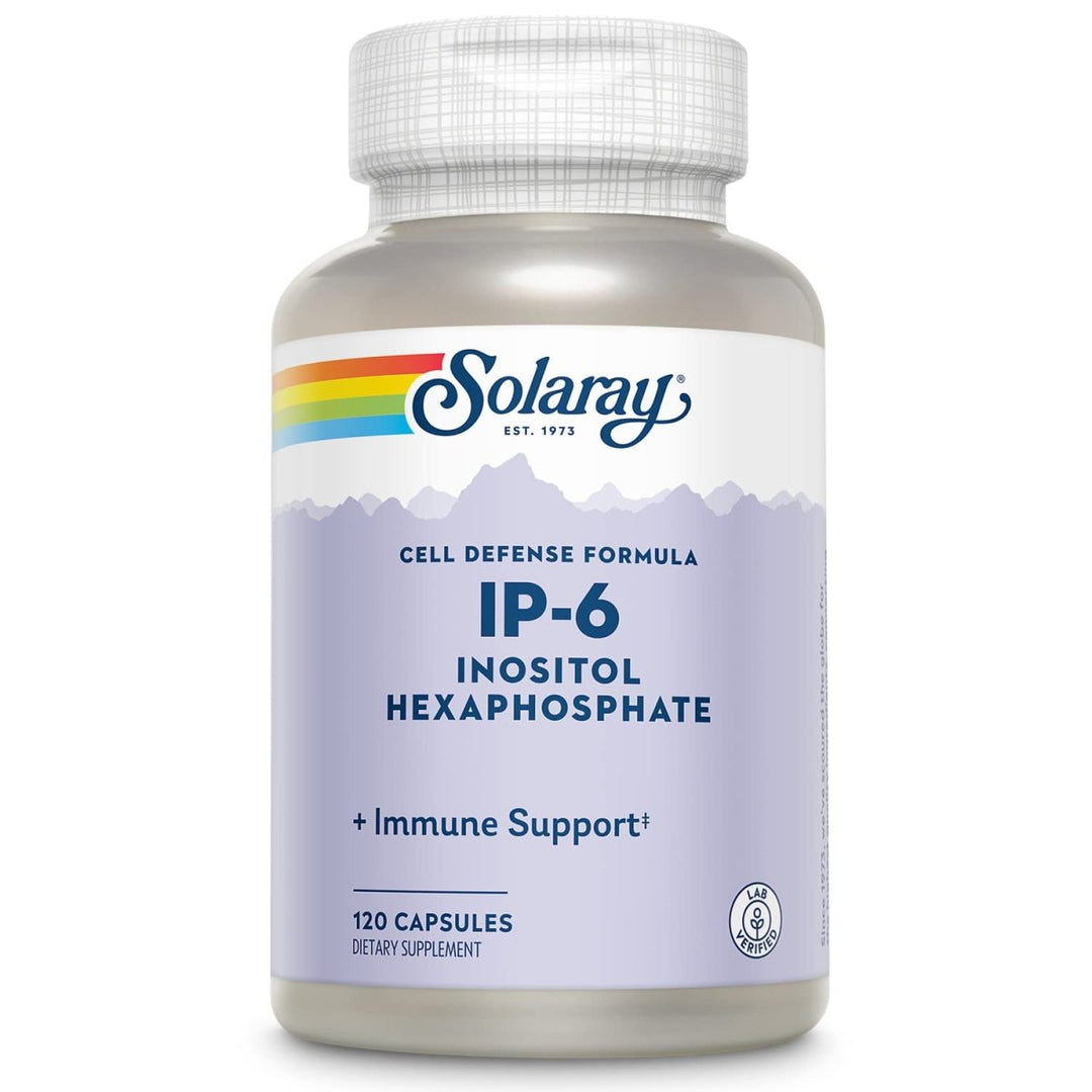 SOLARAY IP - 6 w/Inositol, Capsule (Btl - Plastic) 400mg | 120ct - The Oasis of Health