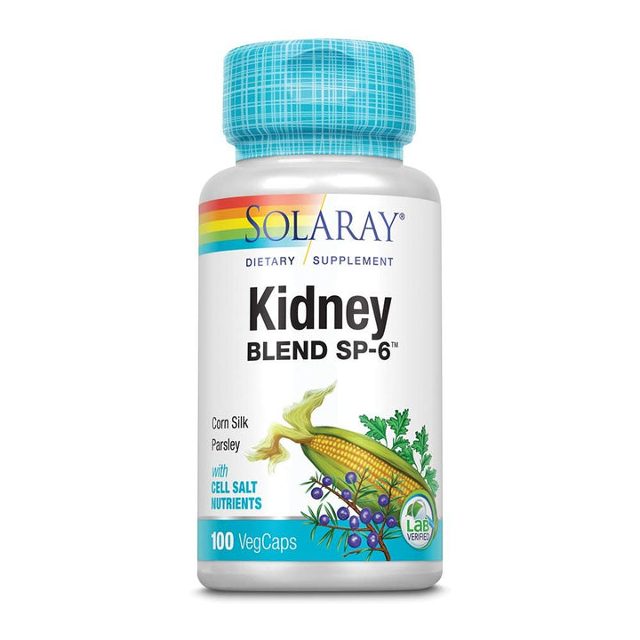 Solaray Kidney Blend SP - 6 | Herbal Blend w/Cell Salt Nutrients to Help Support Healthy Kidney Function | Non - GMO, 00260 - The Oasis of Health