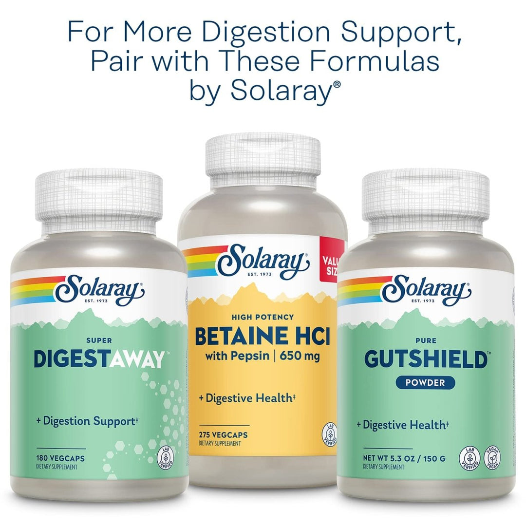 SOLARAY L - Cysteine 500 mg - Supports Digestion, Hair, Skin, and Nails - Master Antioxidant - 30 VegCaps - The Oasis of Health