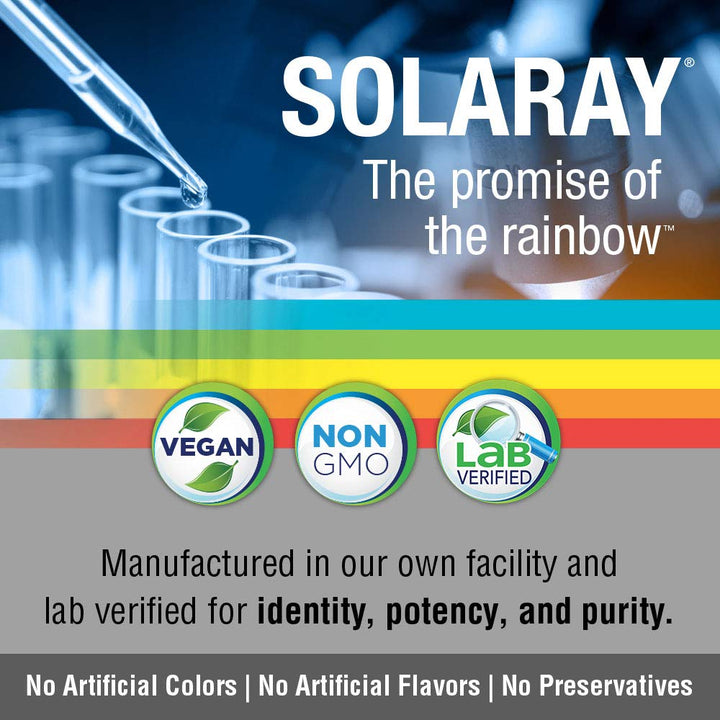 SOLARAY L - Glutamine 500mg - 100 VegCaps - The Oasis of Health