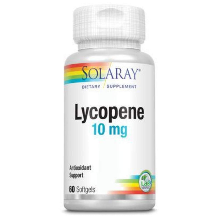 SOLARAY Lycopene - 10mg Softgels, 60 Count - The Oasis of Health