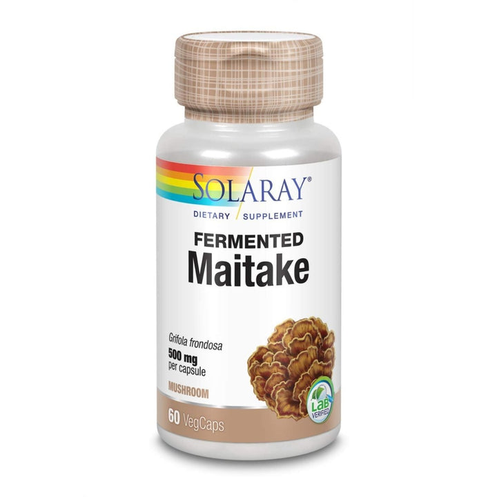 SOLARAY Maitake Mushroom, 60 VegCaps - The Oasis of Health