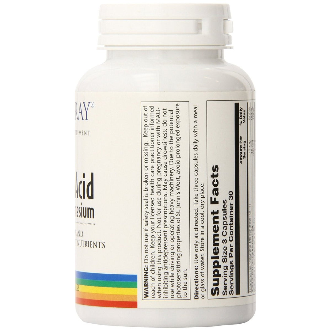 Solaray Malic Acid with Magnesium Supplement, 90 Count - The Oasis of Health