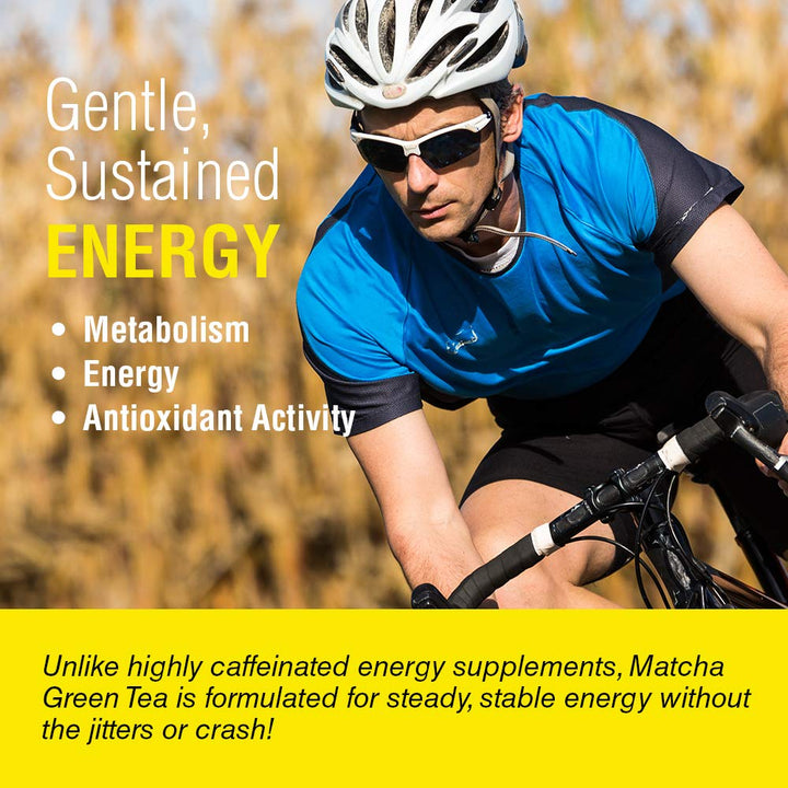 SOLARAY Matcha Green Tea 300 mg | Healthy Energy, Antioxidant, Mood Metabolism Support | 100 VegCaps - The Oasis of Health