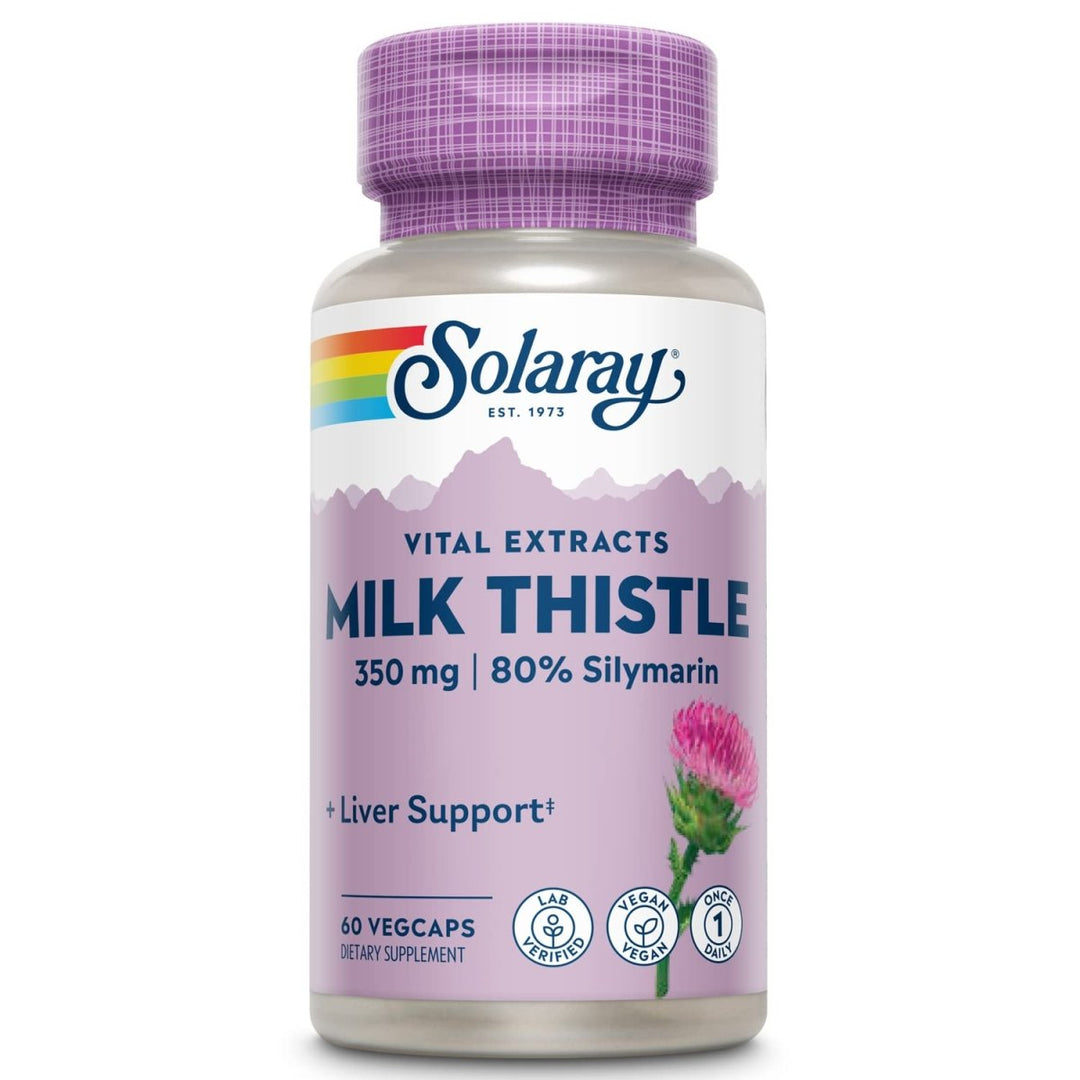 SOLARAY Milk Thistle, 60 CT 10679 - The Oasis of Health