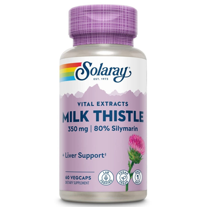 SOLARAY Milk Thistle, 60 CT 10679 - The Oasis of Health