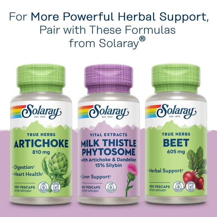 SOLARAY Milk Thistle, 60 CT 10679 - The Oasis of Health