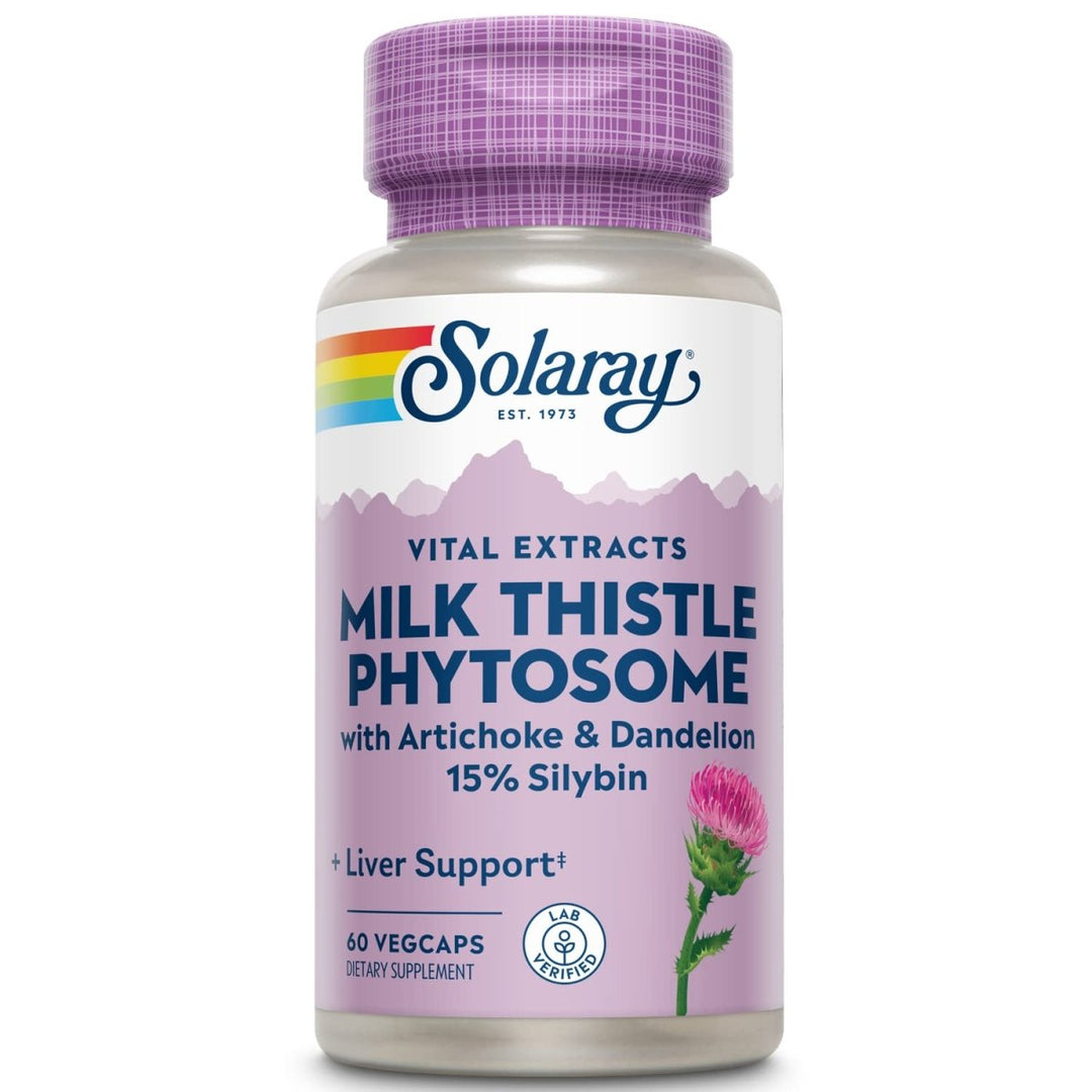 SOLARAY - Milk Thistle Phytosome, 60 Capsules - The Oasis of Health