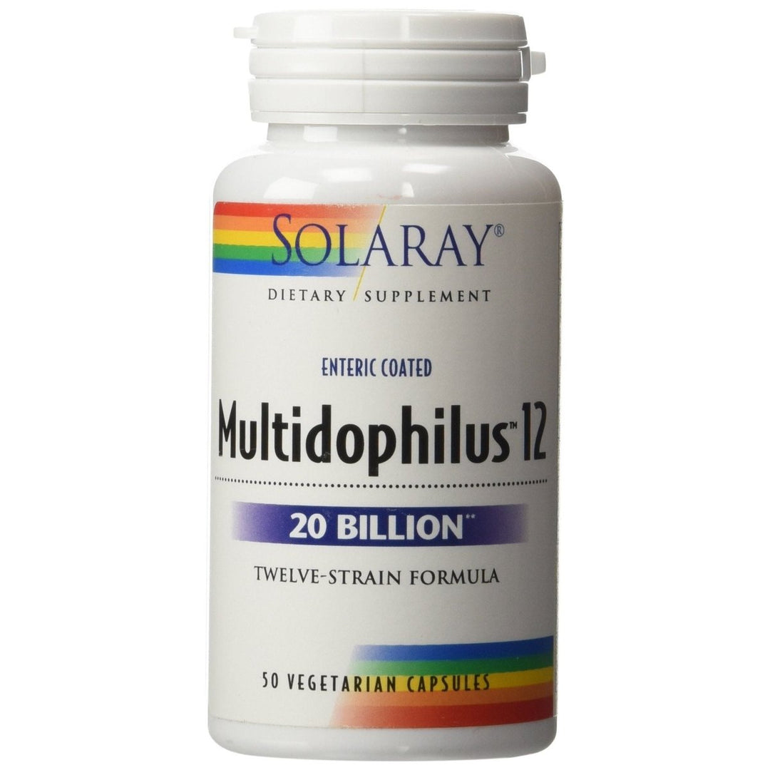 Solaray Multidophilus 12 Supplement, 50 Count - The Oasis of Health