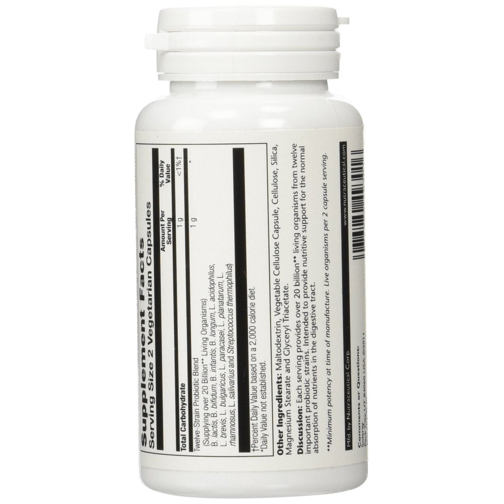 Solaray Multidophilus 12 Supplement, 50 Count - The Oasis of Health