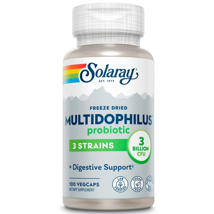 Solaray Multidophilus Supplement 3 Billion, 100 Count - The Oasis of Health