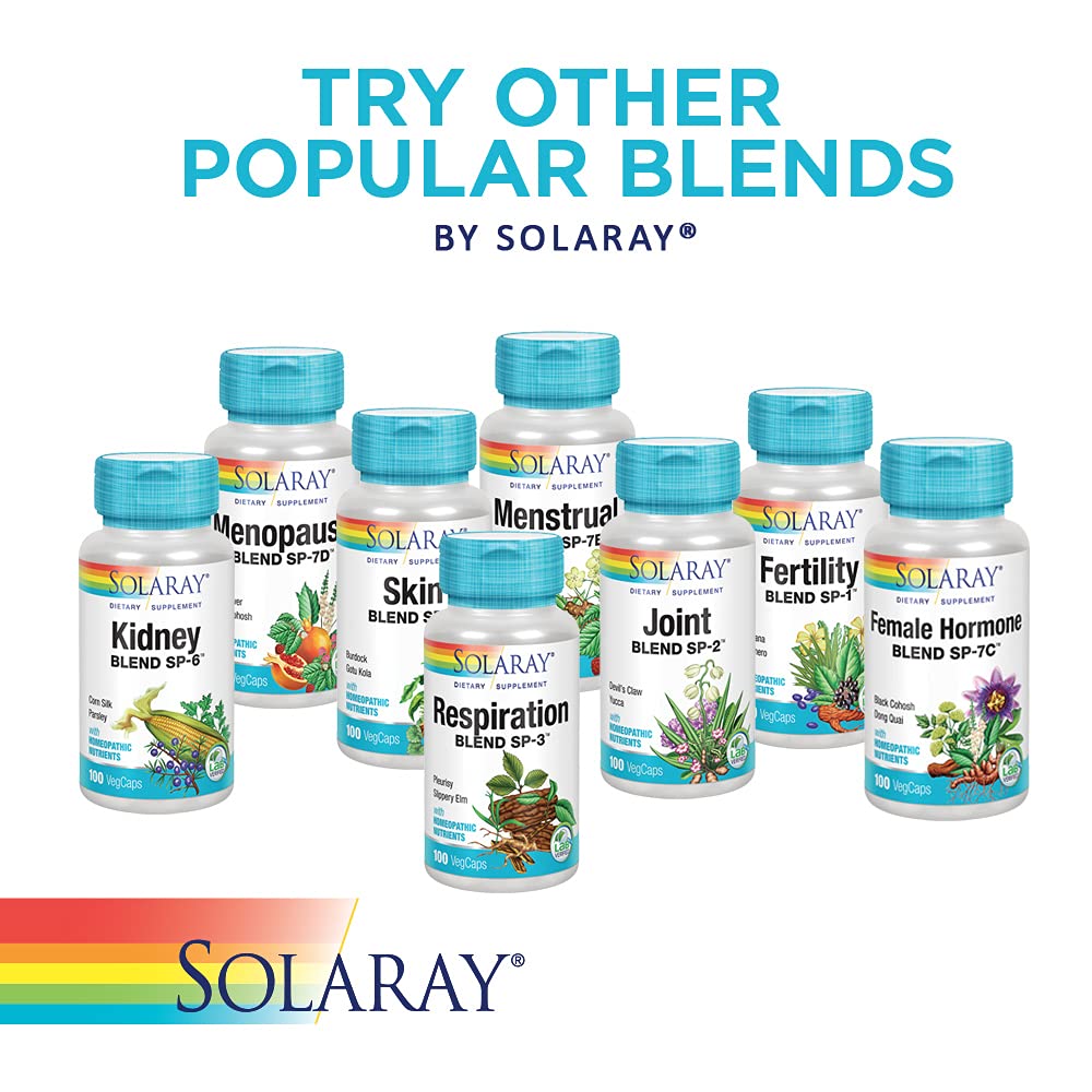 SOLARAY Nerve Blend SP - 14 | | 50 Serv | 100 VegCaps 02140 - The Oasis of Health
