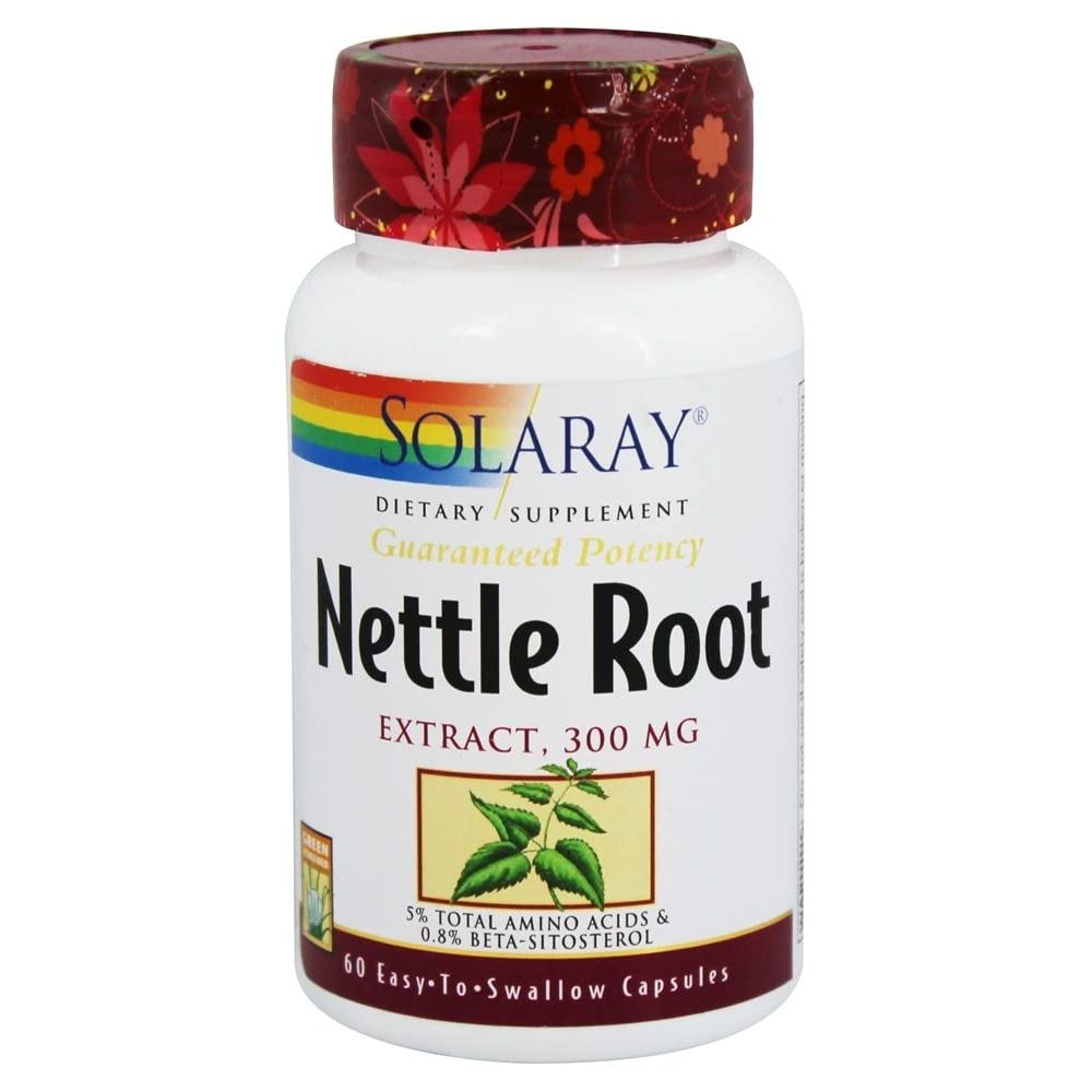 SOLARAY Nettle Root Extract 60 VegCap - The Oasis of Health