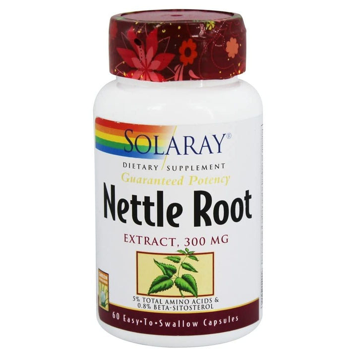 SOLARAY Nettle Root Extract 60 VegCap - The Oasis of Health