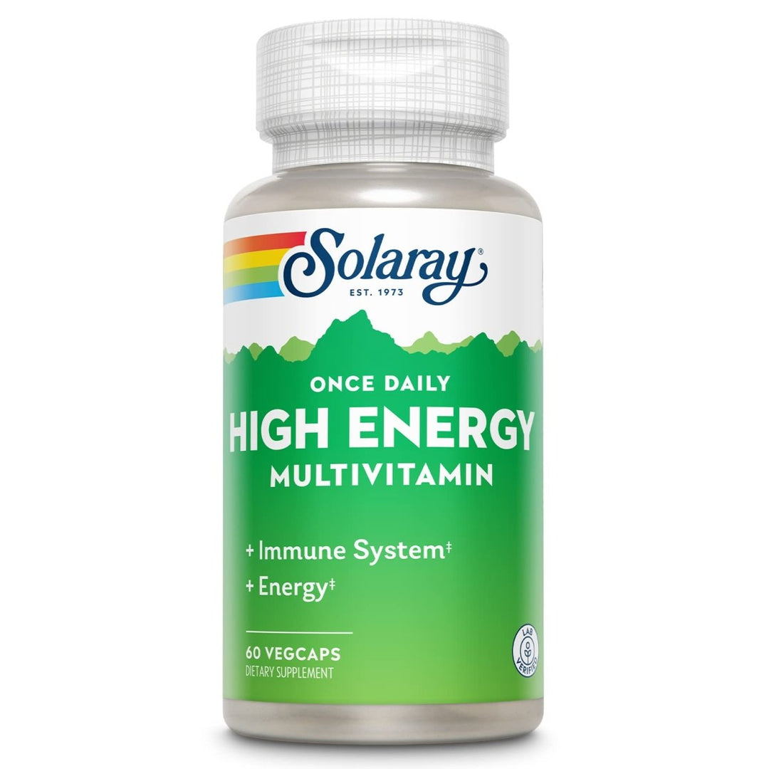 SOLARAY Once Daily High Energy Multivitamin 60 Vcaps - The Oasis of Health
