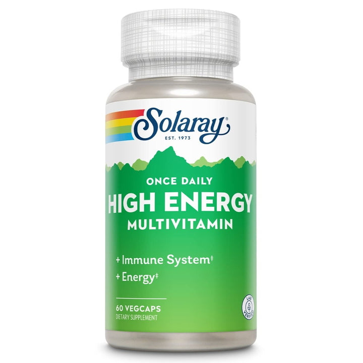 SOLARAY Once Daily High Energy Multivitamin 60 Vcaps - The Oasis of Health