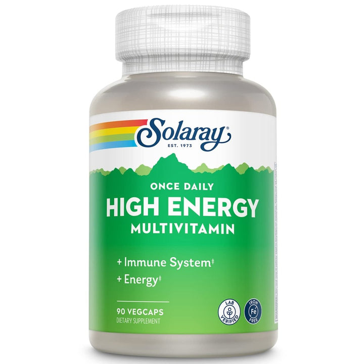 SOLARAY Once Daily High Energy Multivitamin 90 VegCaps 47306 - The Oasis of Health