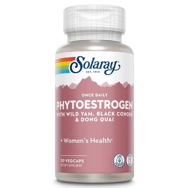 SOLARAY One Daily Phytoestrogen Supplement - 30 Count - The Oasis of Health