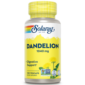 Solaray - Organically Grown Dandelion - 100 Vegetarian Capsules - Walmart Only - The Oasis of Health