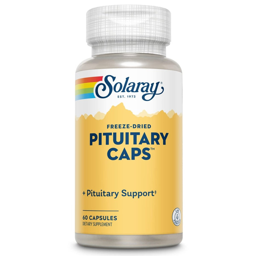 SOLARAY Pituitary Caps Freeze Dried 196mg - 60 Count - The Oasis of Health