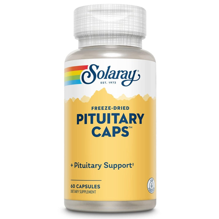 SOLARAY Pituitary Caps Freeze Dried 196mg - 60 Count - The Oasis of Health