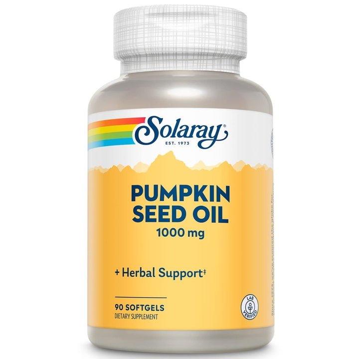 Solaray Pumpkin Seed Oil, 1000 mg | 90 Count - The Oasis of Health