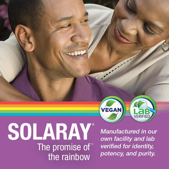 Solaray Pygeum and Saw Palmetto Berry Extracts - Men's Health & Prostate Function Support - 240 VegCaps - The Oasis of Health