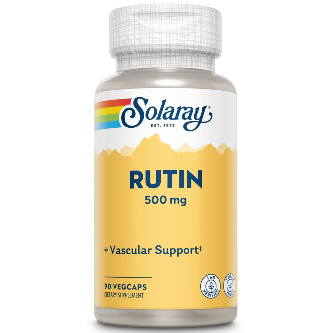 SOLARAY Rutin, Veg Cap (Btl - Plastic) 500mg | 90ct - The Oasis of Health