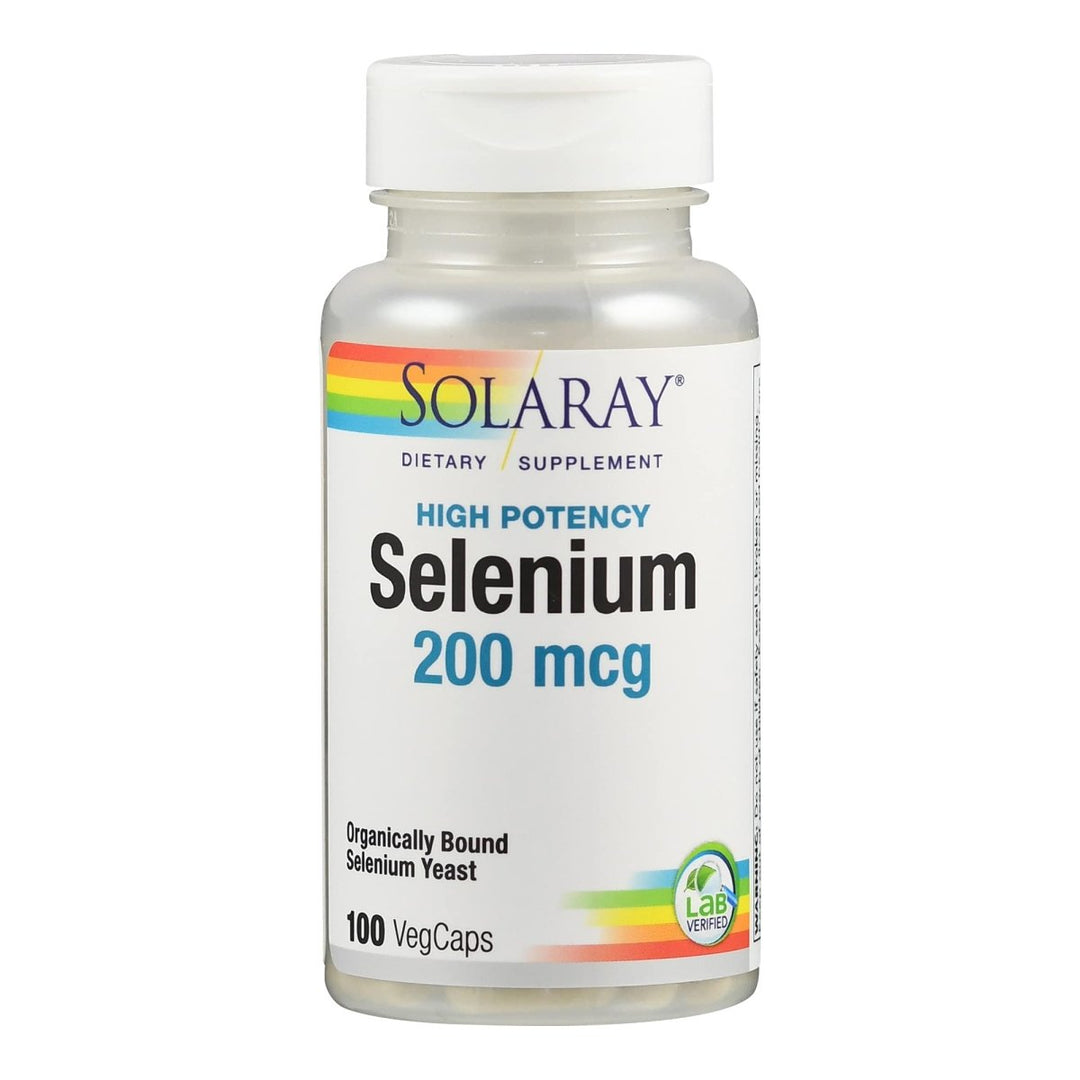 SOLARAY Selenium 200 MCG High Potency, 100 CT - The Oasis of Health