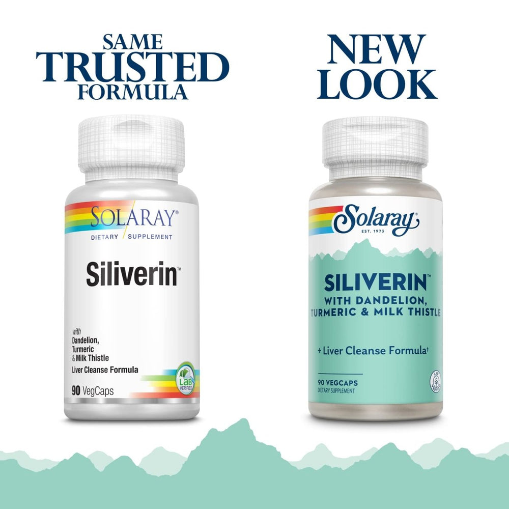 Solaray Siliverin Veg Capsules - 140mg | 90 Count - The Oasis of Health