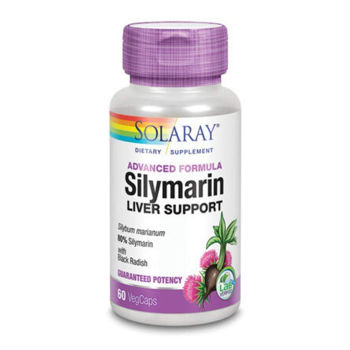 SOLARAY Silymarin Special Formula - Supports Liver Health 550mg 60 Veg Capsules - The Oasis of Health