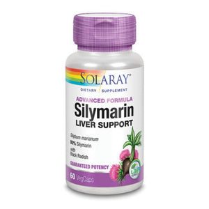 SOLARAY Silymarin Special Formula - Supports Liver Health 550mg 60 Veg Capsules - The Oasis of Health