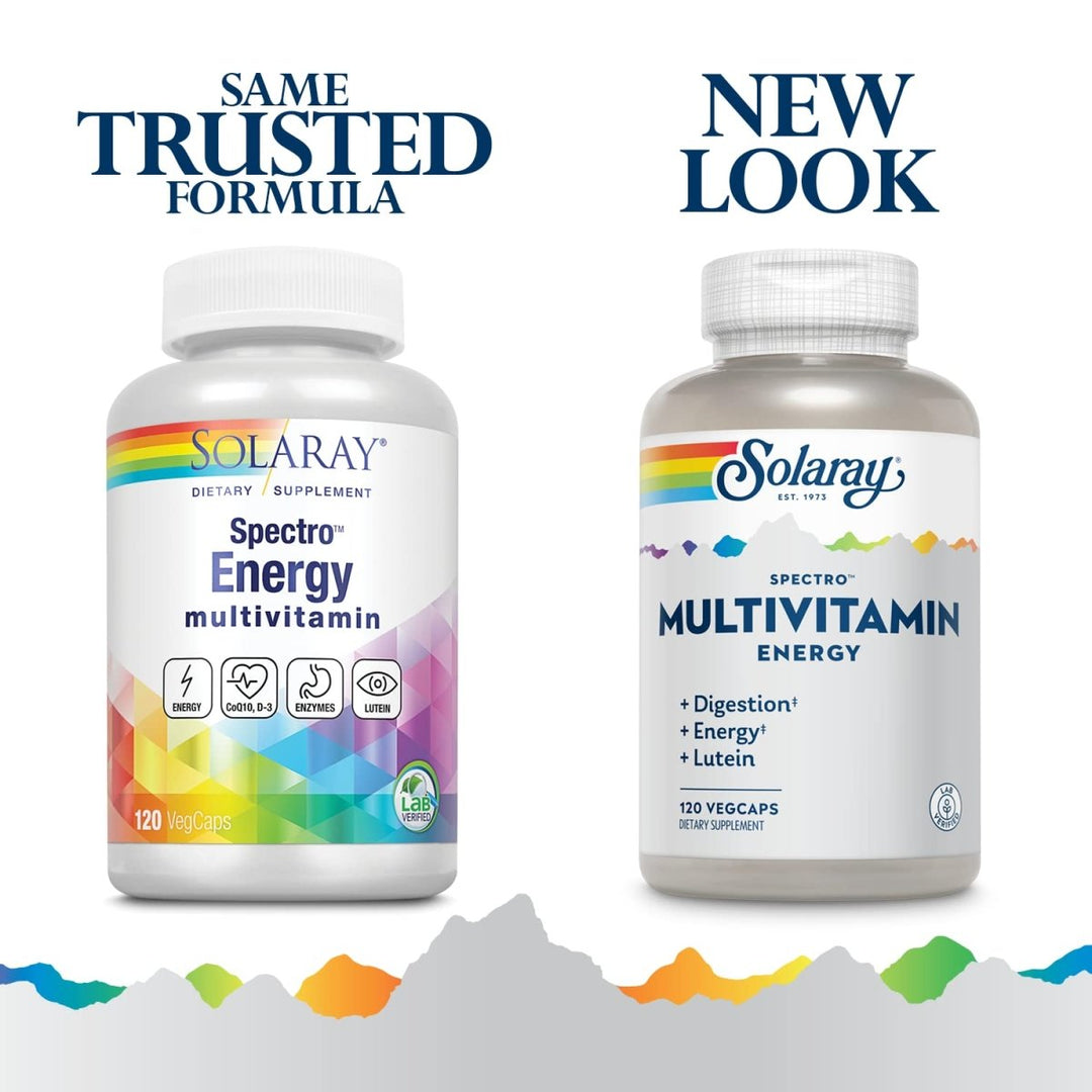 SOLARAY Spectro Multivitamin - 120 Capsules - The Oasis of Health