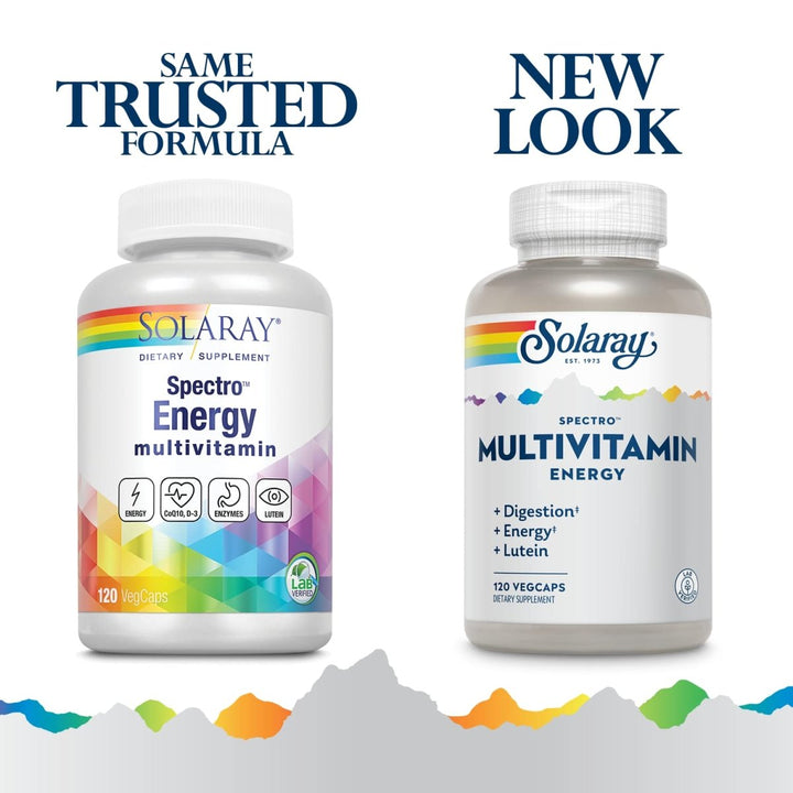 SOLARAY Spectro Multivitamin - 120 Capsules - The Oasis of Health