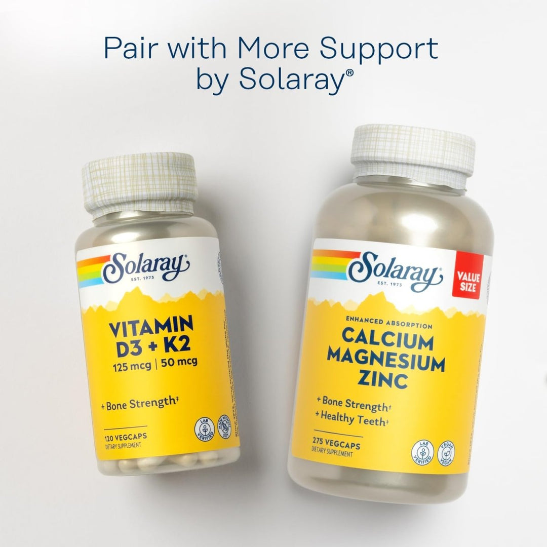 SOLARAY Spectro Multivitamin with Iron | Cal/Mag, Energizing Greens & Herbs with Digestive Enzymes | 100 Caps | 17 Serv. - The Oasis of Health