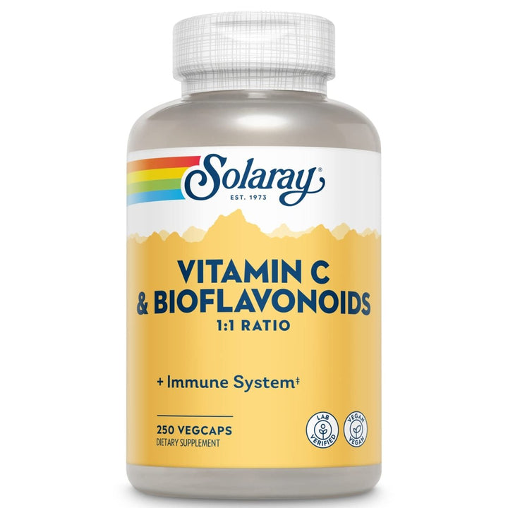Solaray - Super Bio - Plex Vit C & Bioflavonoids 250 count - The Oasis of Health