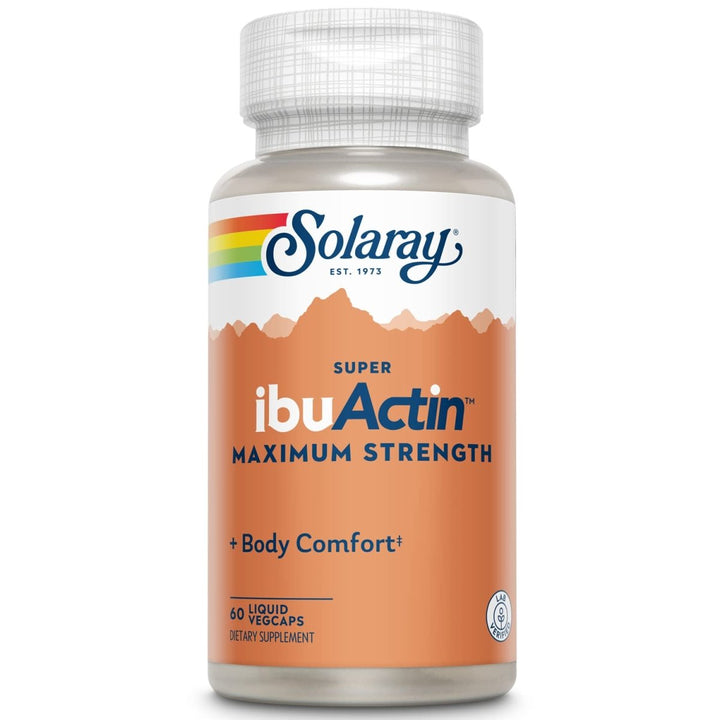 Solaray Super IbuActin 60 capsules. - The Oasis of Health