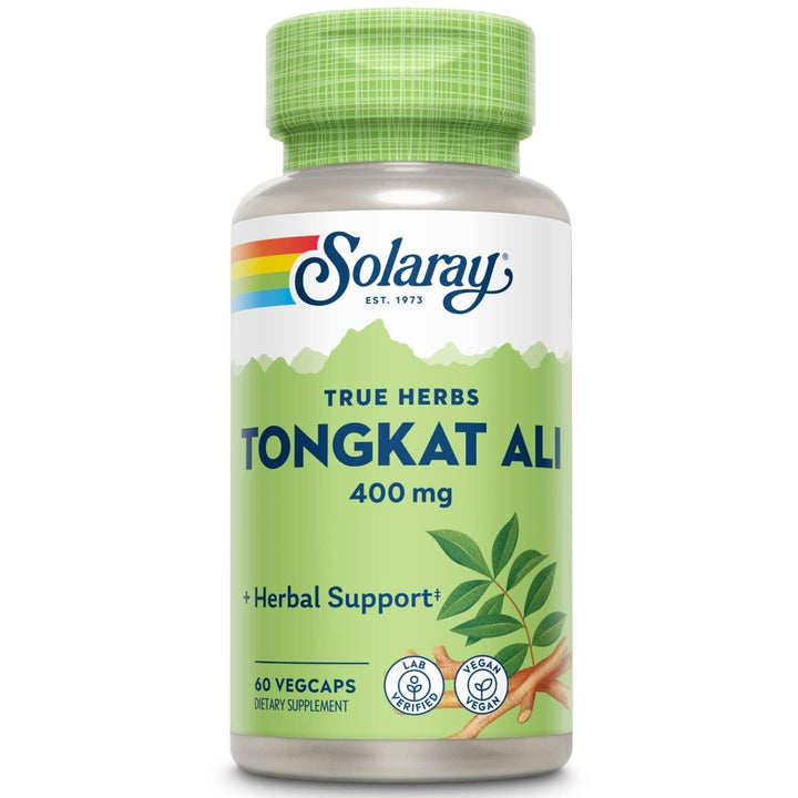 Solaray Tongkat Ali Root 400 mg VCapsules, 60 Count 54433 - The Oasis of Health