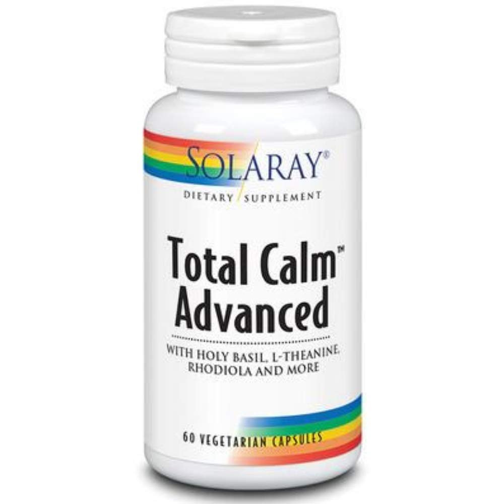 SOLARAY Total Calm Advanced Veg Capsules | 60 Count - The Oasis of Health