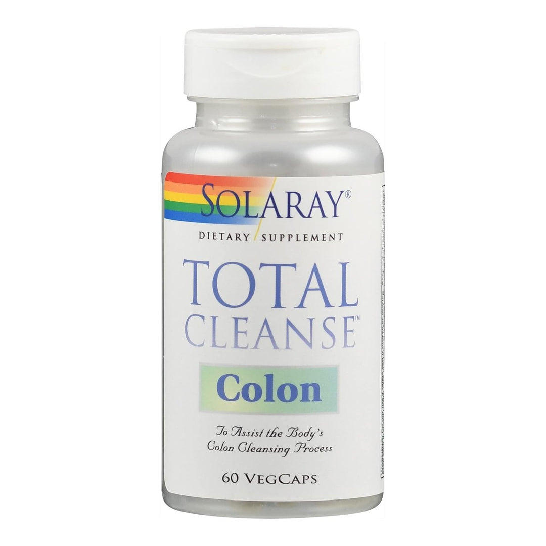 SOLARAY Total Cleanse Colon, Veg Cap (Btl - Plastic) | 60 Count - The Oasis of Health