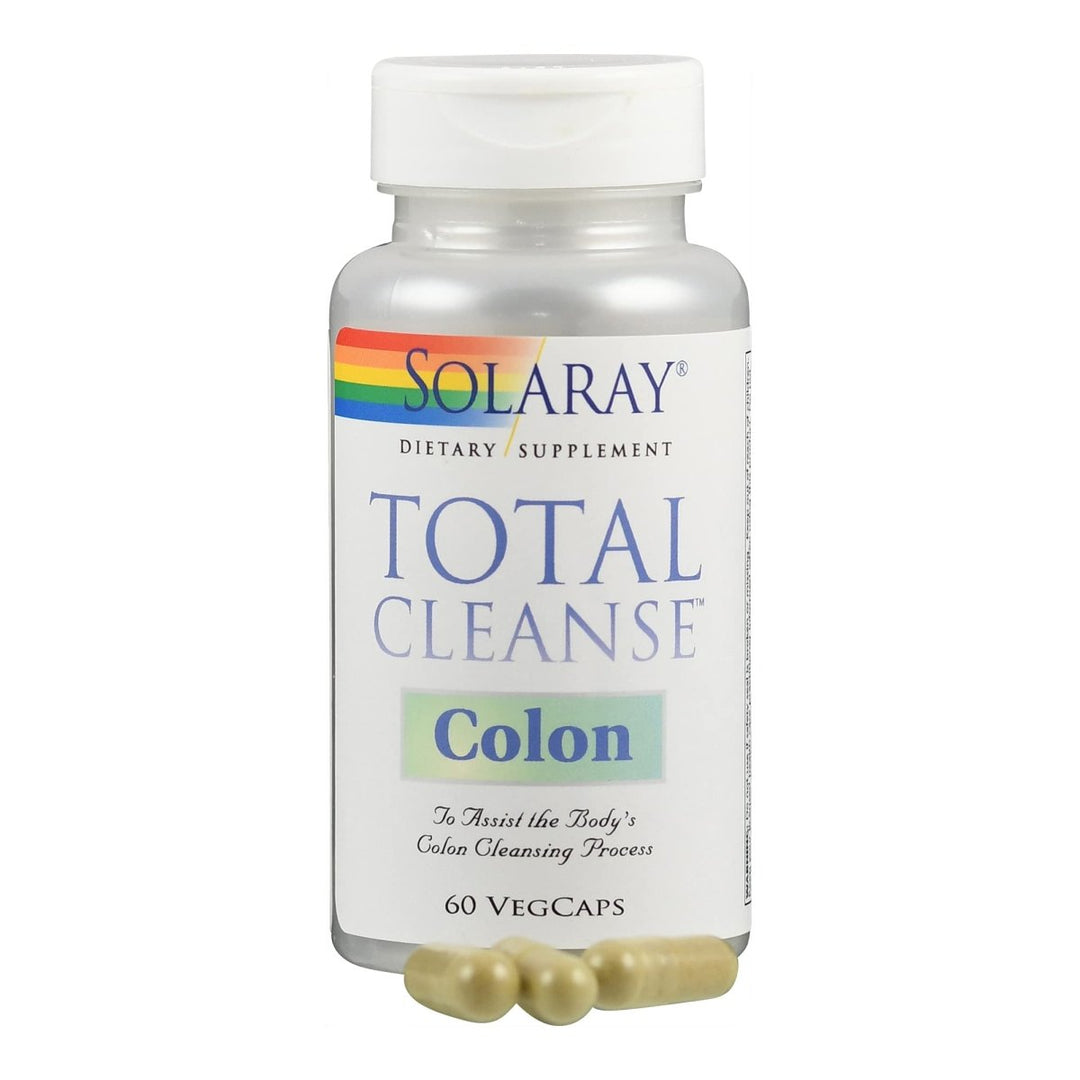 SOLARAY Total Cleanse Colon, Veg Cap (Btl - Plastic) | 60 Count - The Oasis of Health